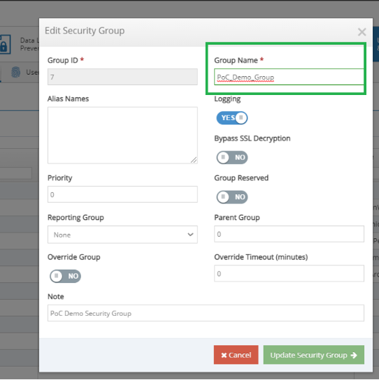 Citrix SIA Security Group Creation