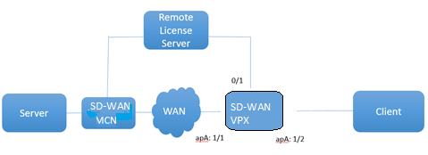 Remote license use case 1