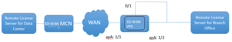 Remote license use case 2