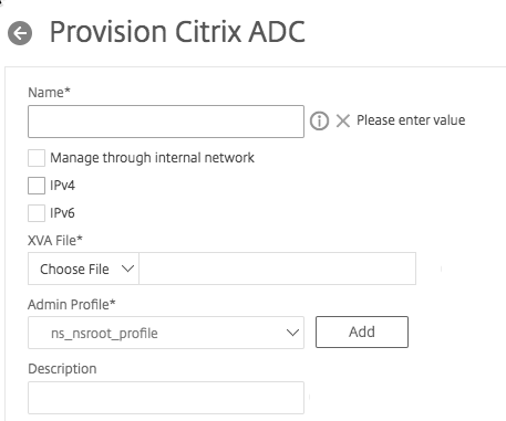 SDX instance details