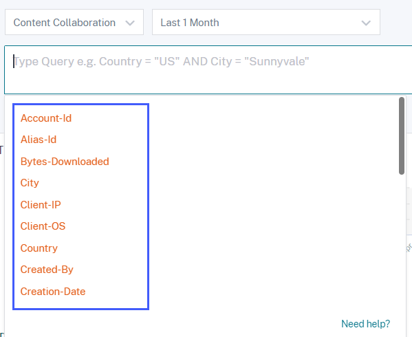 Content collaboration dimensions