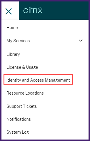 Identity and Access Management in Citrix Cloud