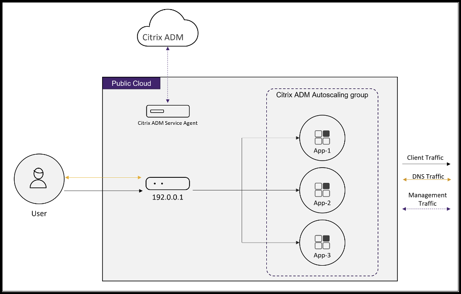 Shared frontend IP address