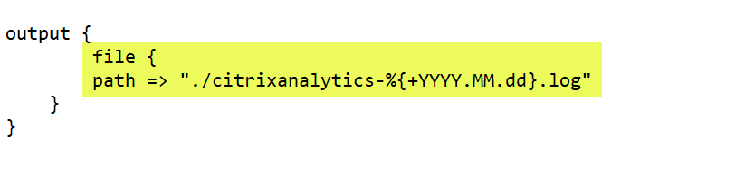 Other SIEM output section