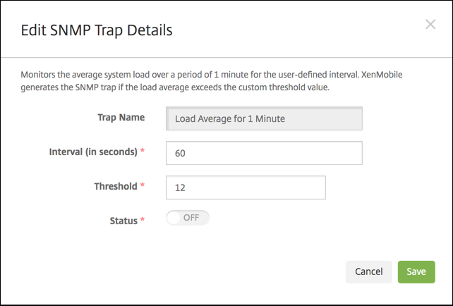 Image of SNMP Configuration