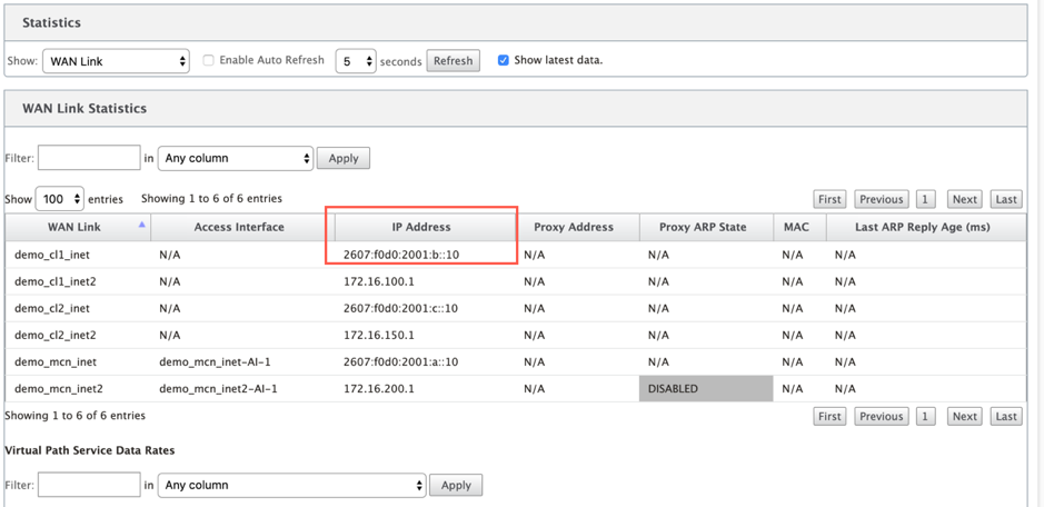 Stats IP address