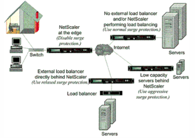 A Functional Illustration of Citrix ADC Surge Protection