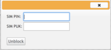 Unblock SIM