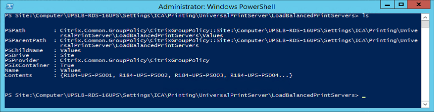 image showing PowerShell script execution