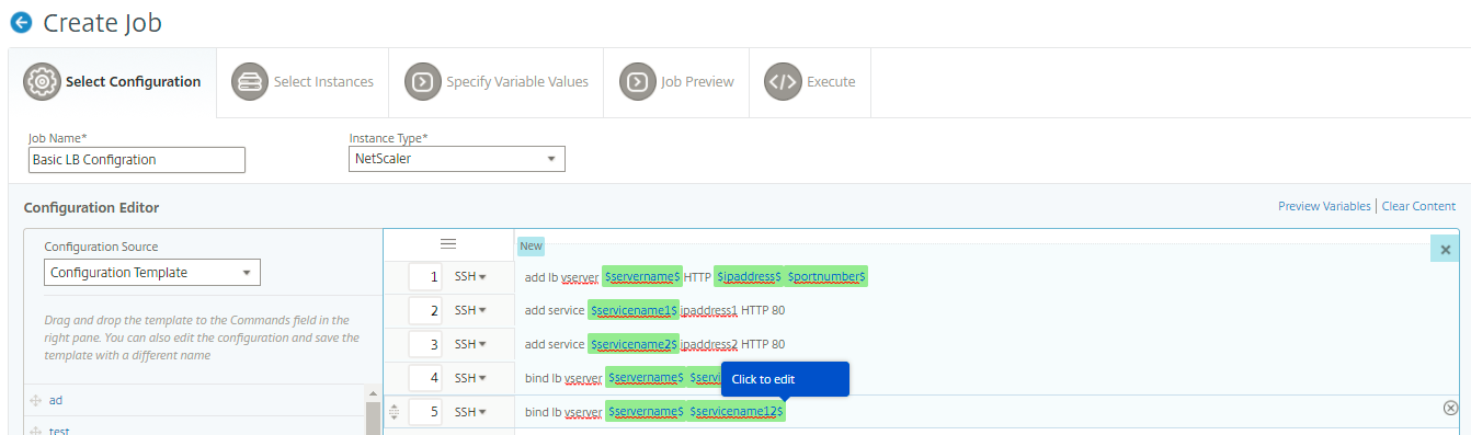 Define variables 2