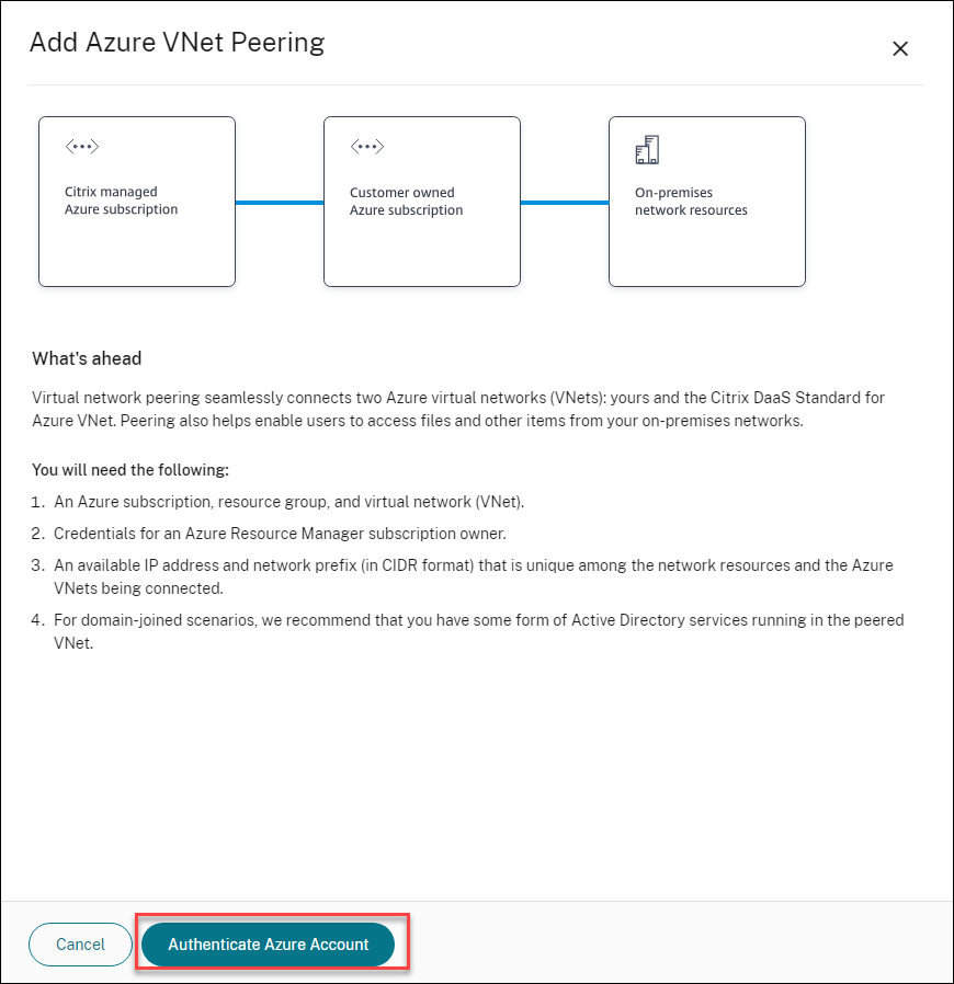 Authenticate your Azure subscription