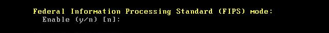 Cluster node setup