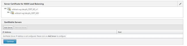 Cluster node setup