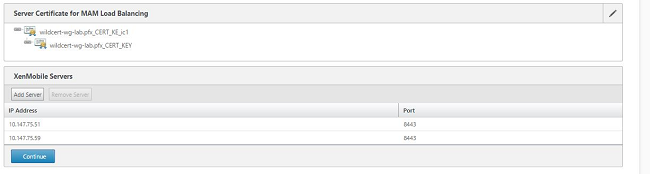 Cluster node setup