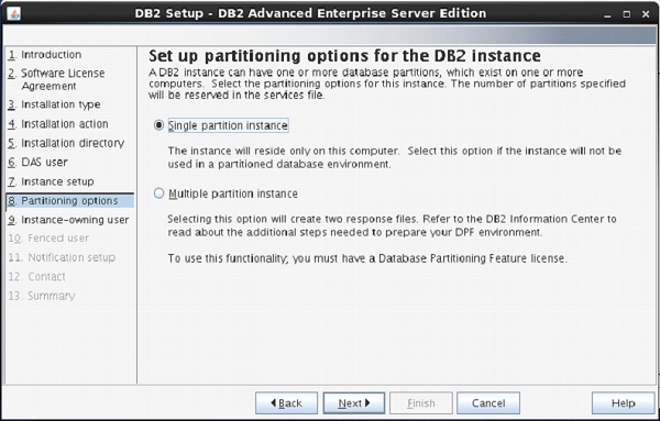 DB2 实例名称