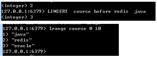 Redis Linsert 命令