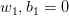 w_1,b_1=0