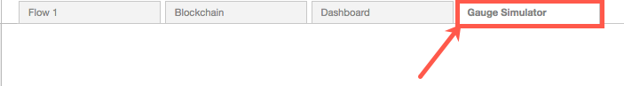 选择 Gauge Simulator 选项卡。