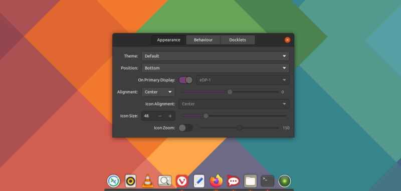 Plank Dock in Ubuntu