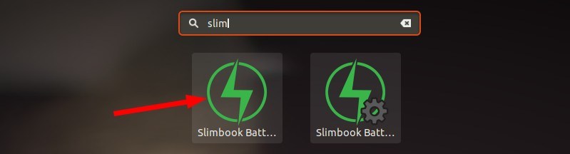 启动 Slimbook Battery Optimizer