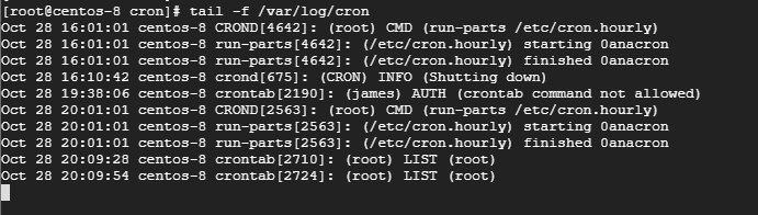 view-live-cron-logs