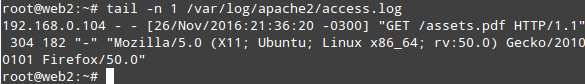 Check Apache Logs