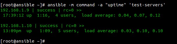 ansible-uptime