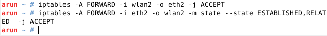 用 iptables 转发