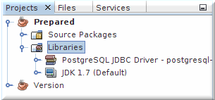 NetBeans project libraries