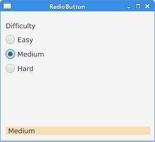 RadioButton