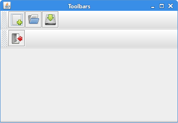 Toolbars