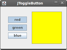 JToggleButton component