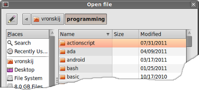 File Dialog