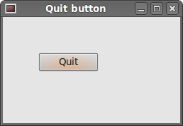 Quit button