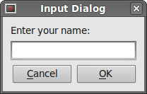 Input Dialog