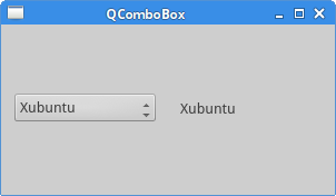 QComboBox