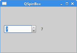 QSpinBox