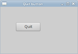 Quit button