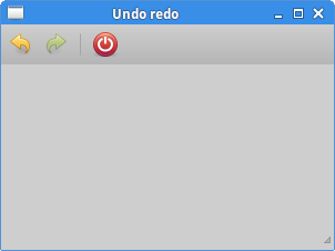 Undo redo