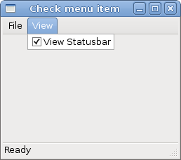 CheckMenuItem