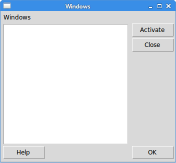 Windows example