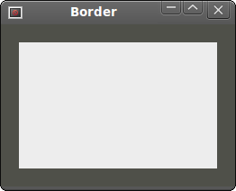 Border around a panel