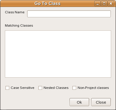 GoToClass window