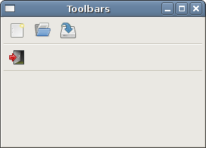 Toolbars