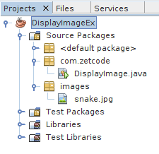 Project in NetBeans