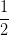 \frac{1}{2}