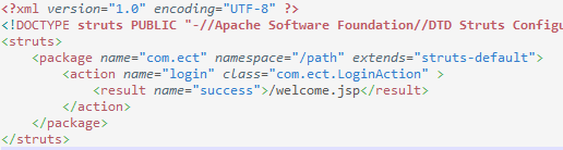struts.xml